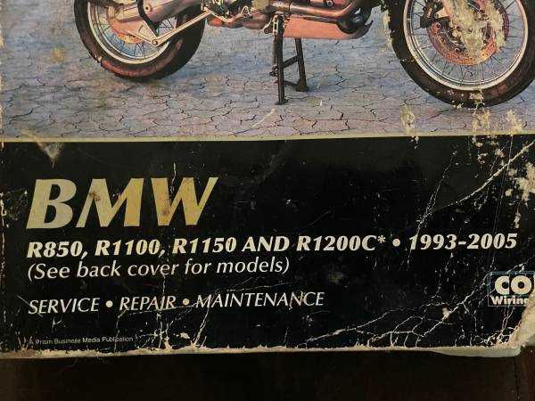 bmw r1200c owners manual