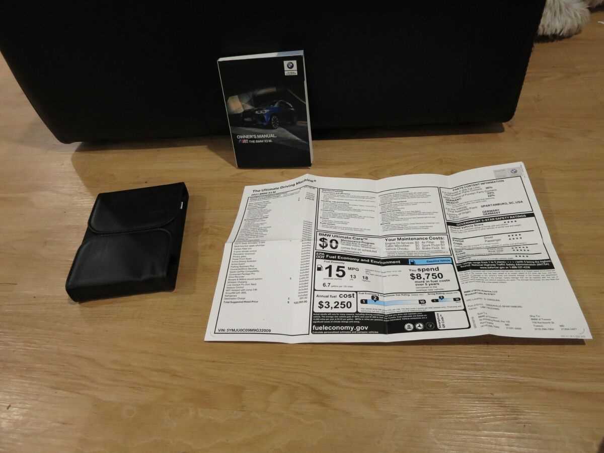 bmw x5 owners manual 2021