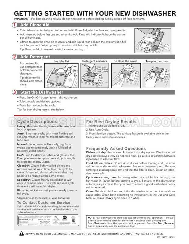 bosch dishwasher owners manual