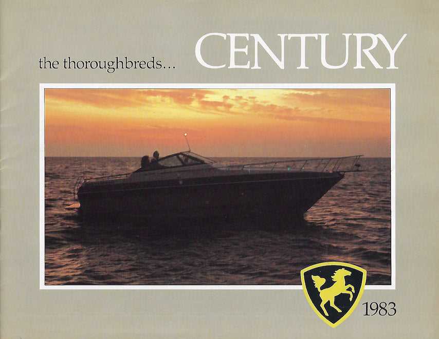 century boat owners manuals