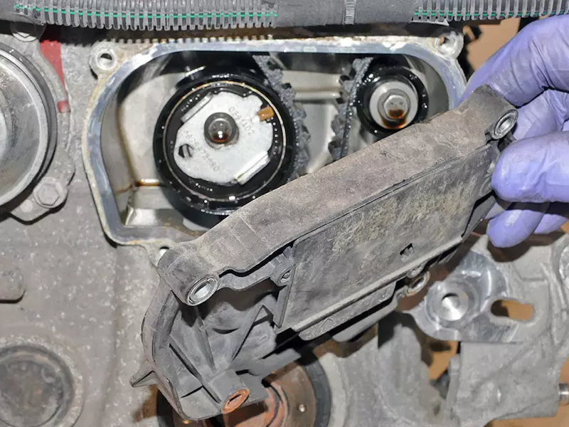change timing belt see owners manual