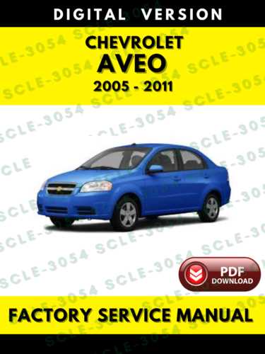 chevy aveo owners manual 2011