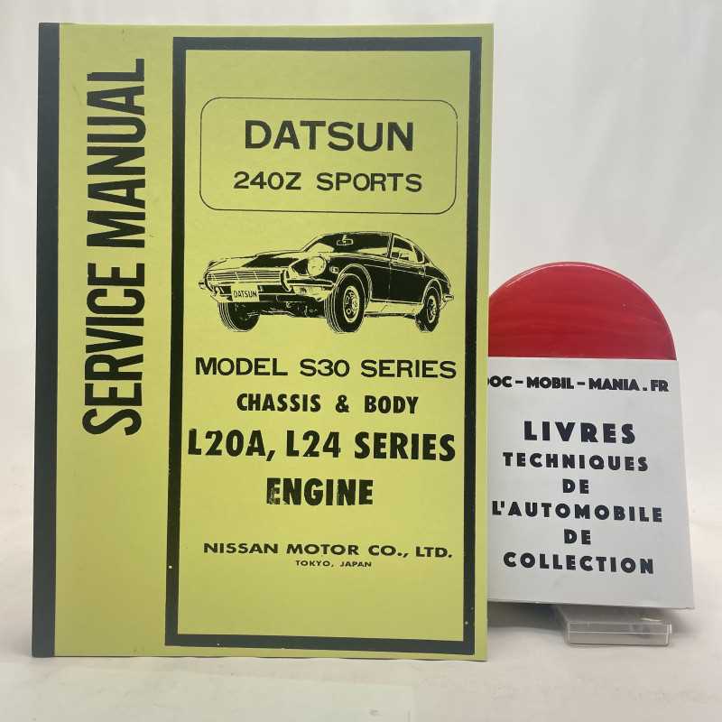 datsun 240z owners manual