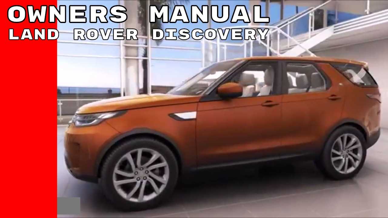 discovery sport owners manual