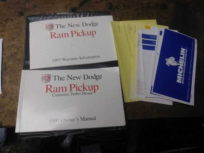 dodge truck owners manual