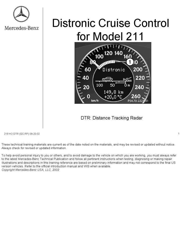 esp inoperative see owners manual w211