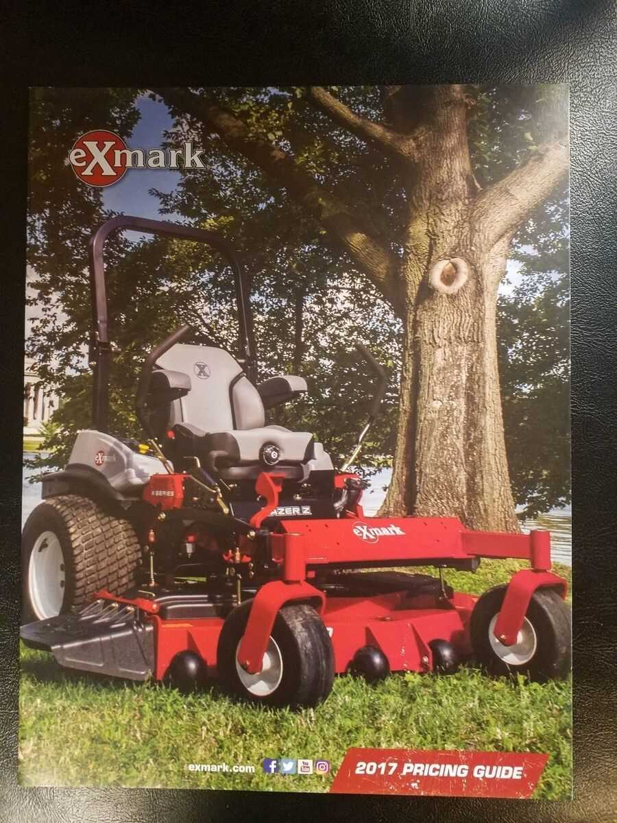 exmark radius owners manual