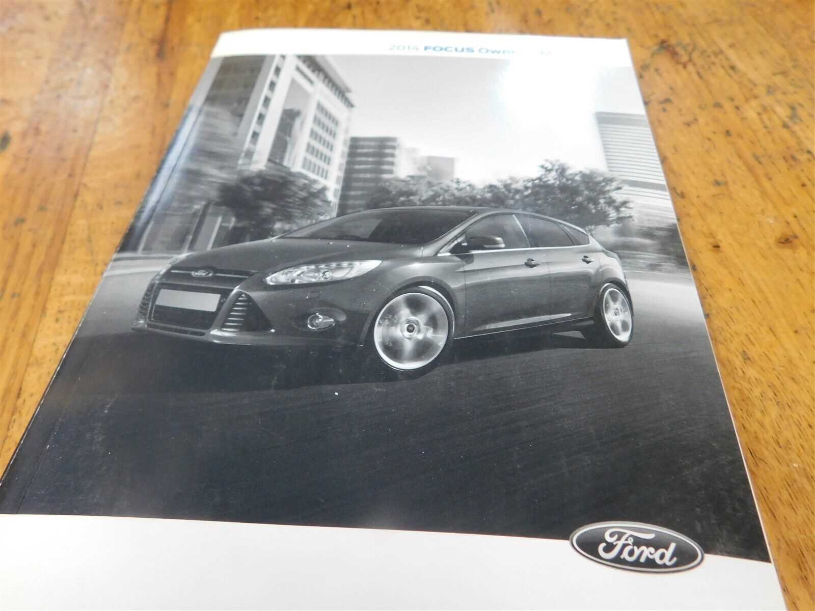 focus st owners manual