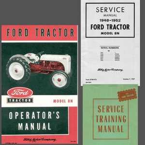 ford 8n owners manual