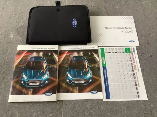 ford fiesta 2017 owners manual