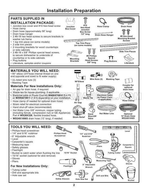 ge dishwasher owners manual