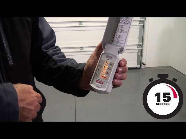 genie keypad owners manual