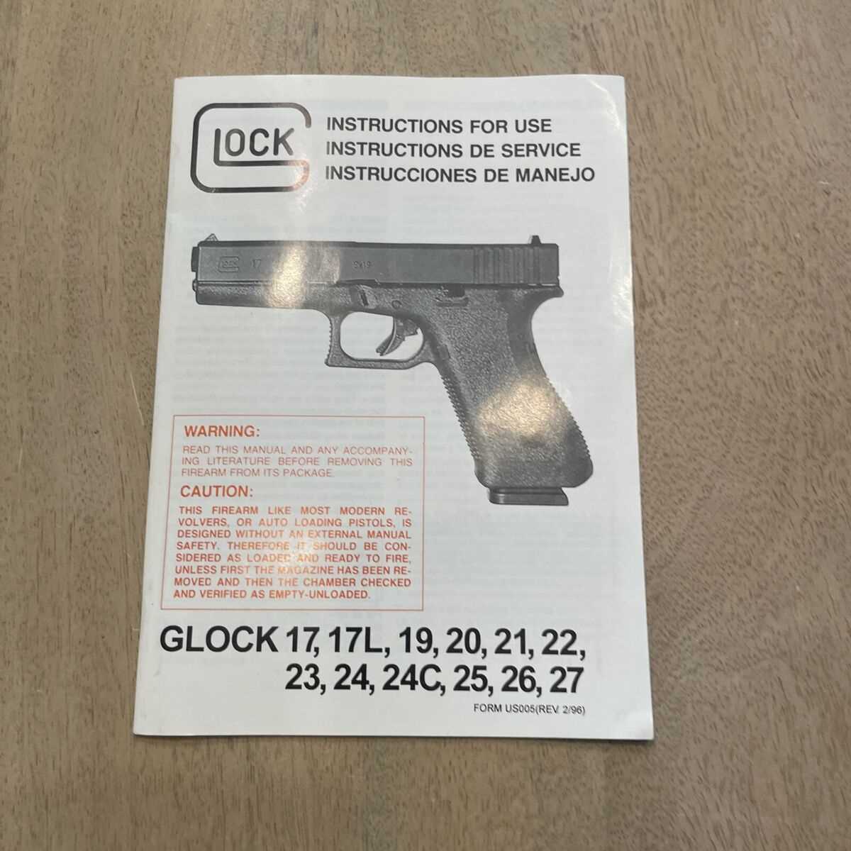 glock 19 owners manual