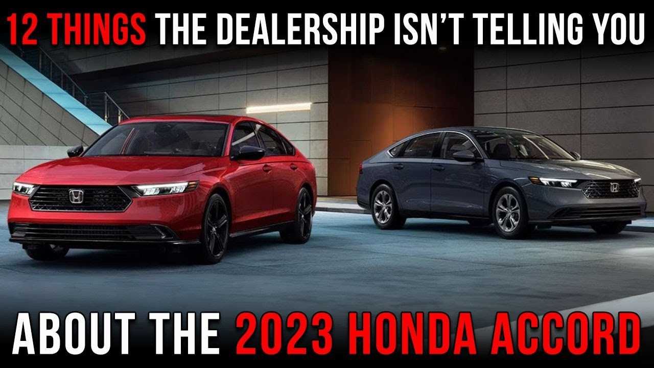 honda accord 2023 owners manual