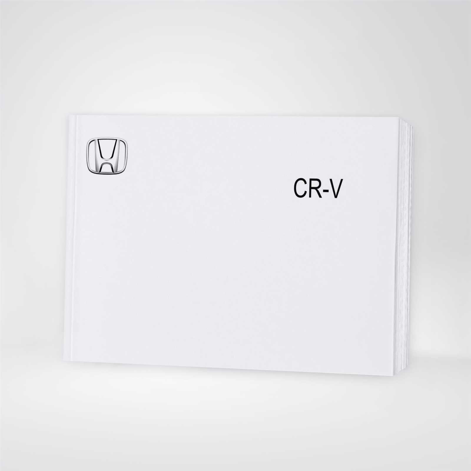 honda crv 2016 owners manual