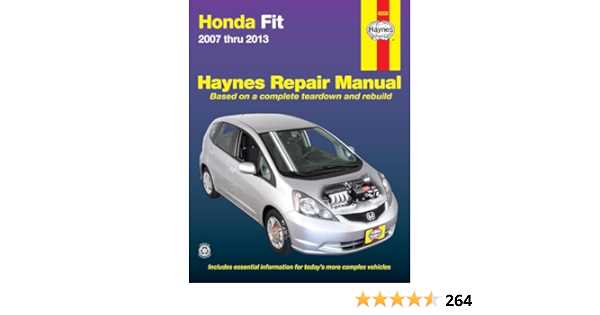 honda fit 2013 owners manual