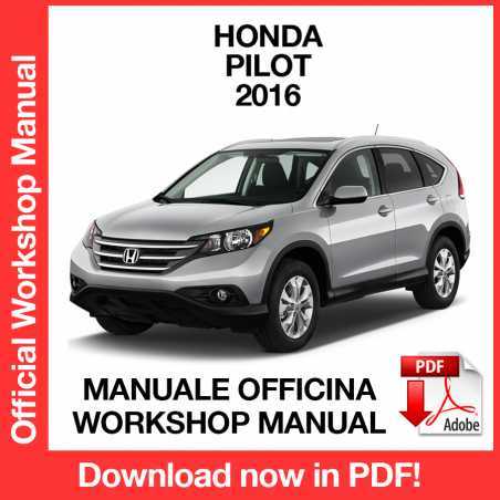 honda pilot 2016 owners manual
