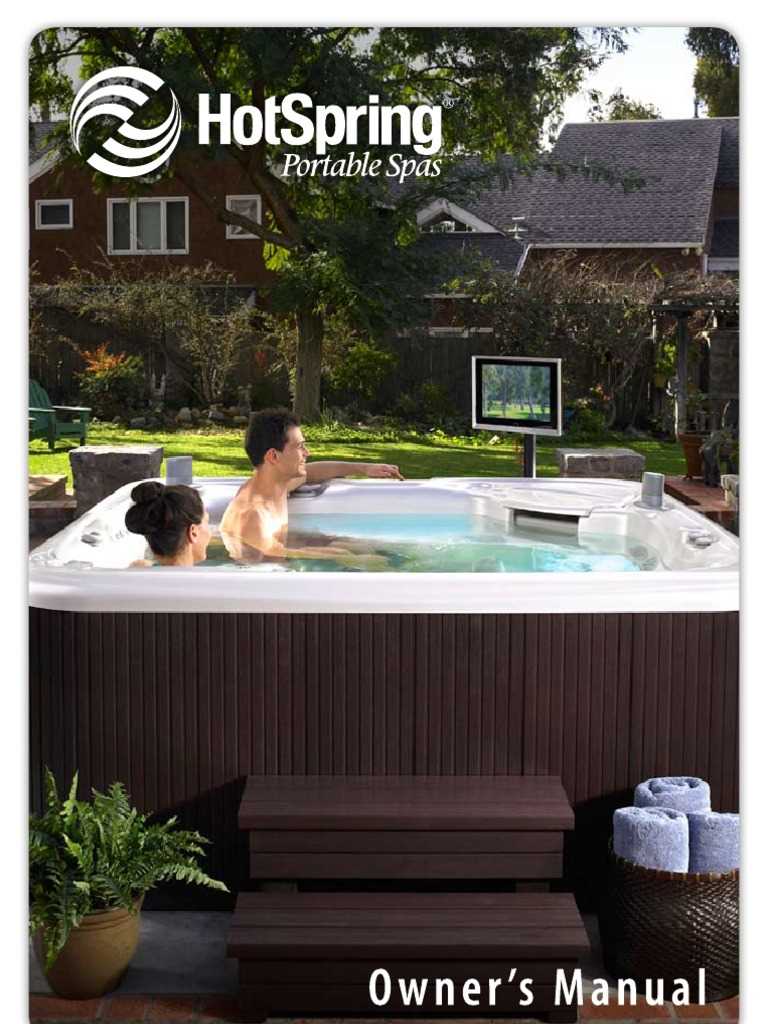 hot spring owners manual
