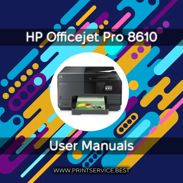 hp 8610 owners manual