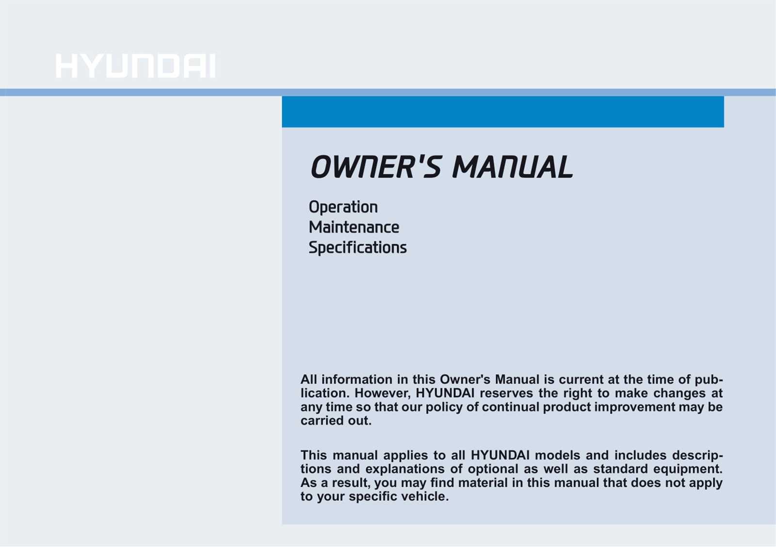 hyundai veloster owners manual