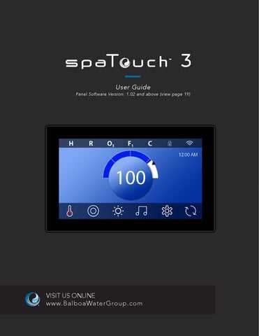 integrity spas owners manual