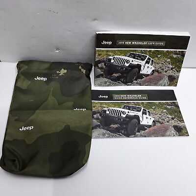 jeep jl owners manual 2019