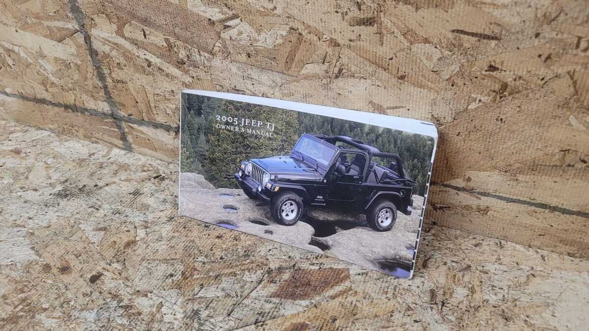 jeep wrangler tj owners manual