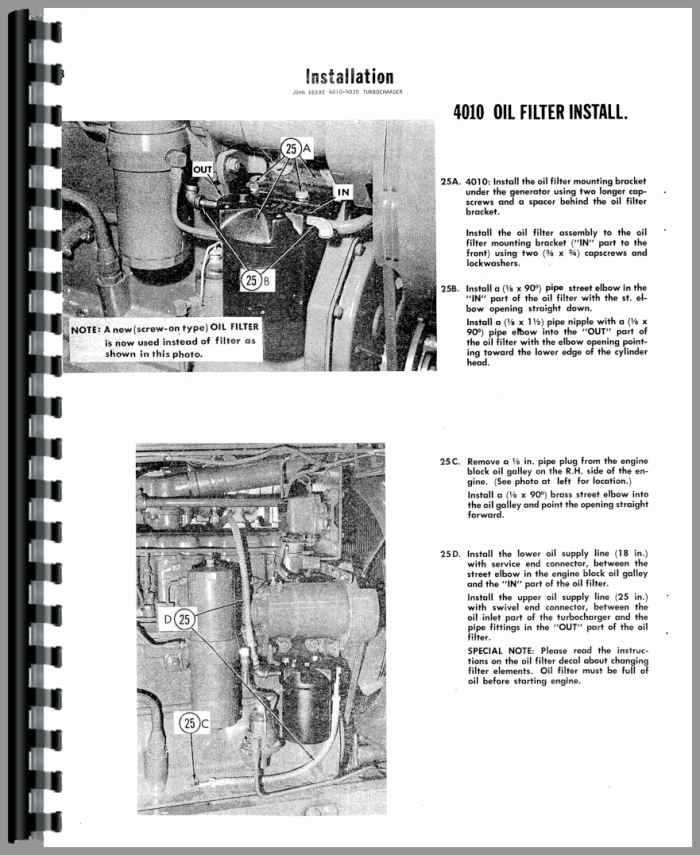 john deere 4010 owners manual
