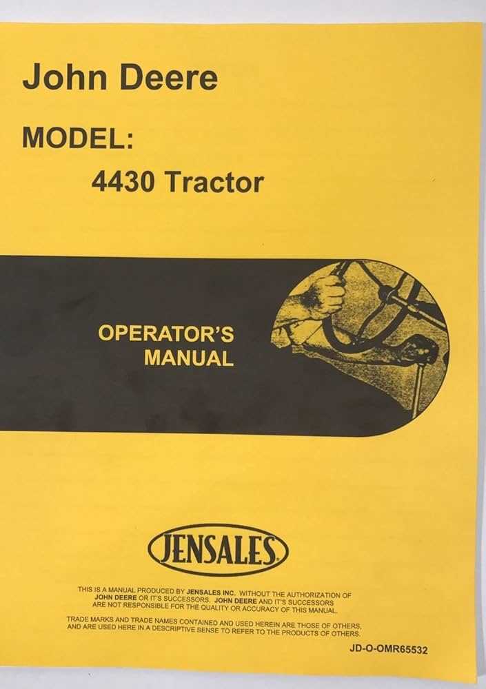 john deere owner manuals