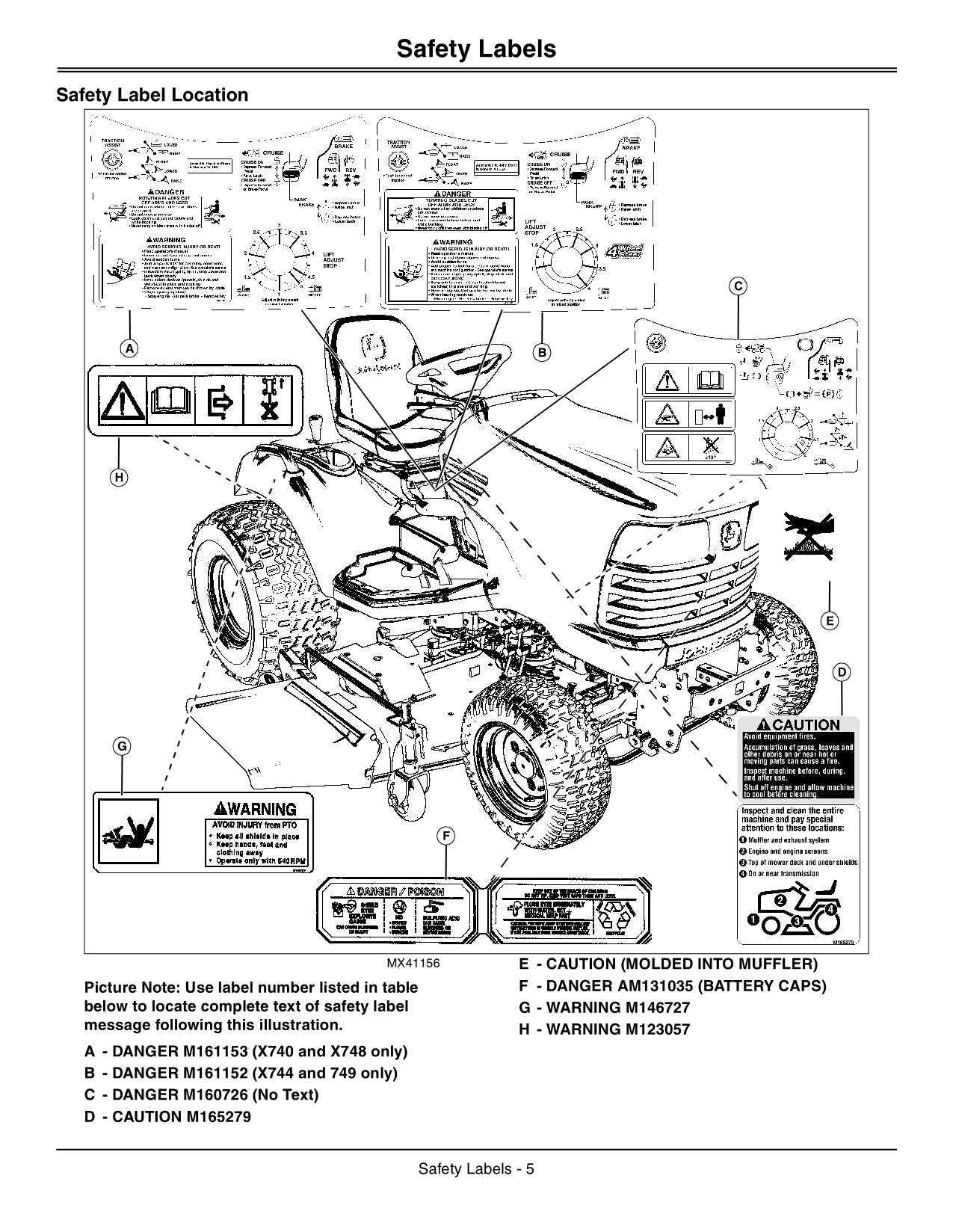 john deere x748 owners manual