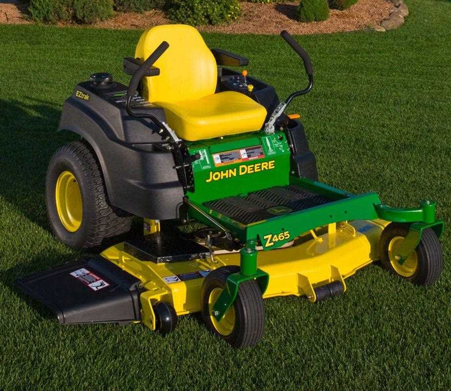 john deere z425 owners manual