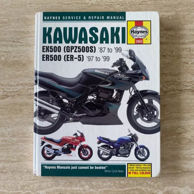 kawasaki ex500 owners manual