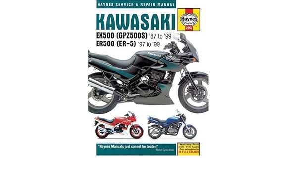 kawasaki ex500 owners manual