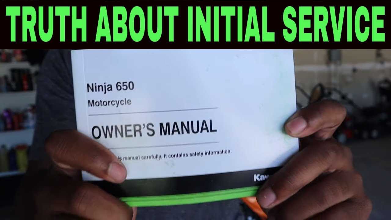 kawasaki ninja 650 owners manual