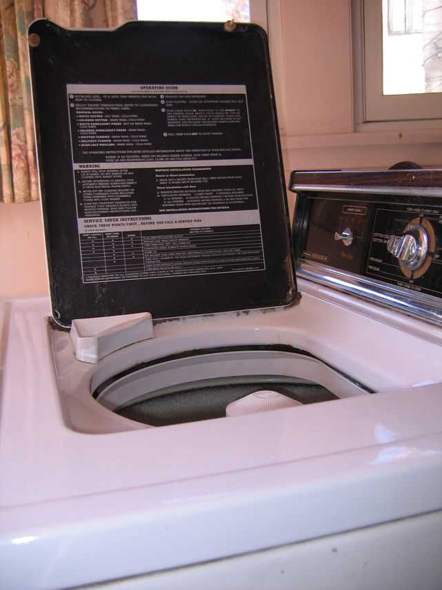 kenmore 80 series washer owners manual