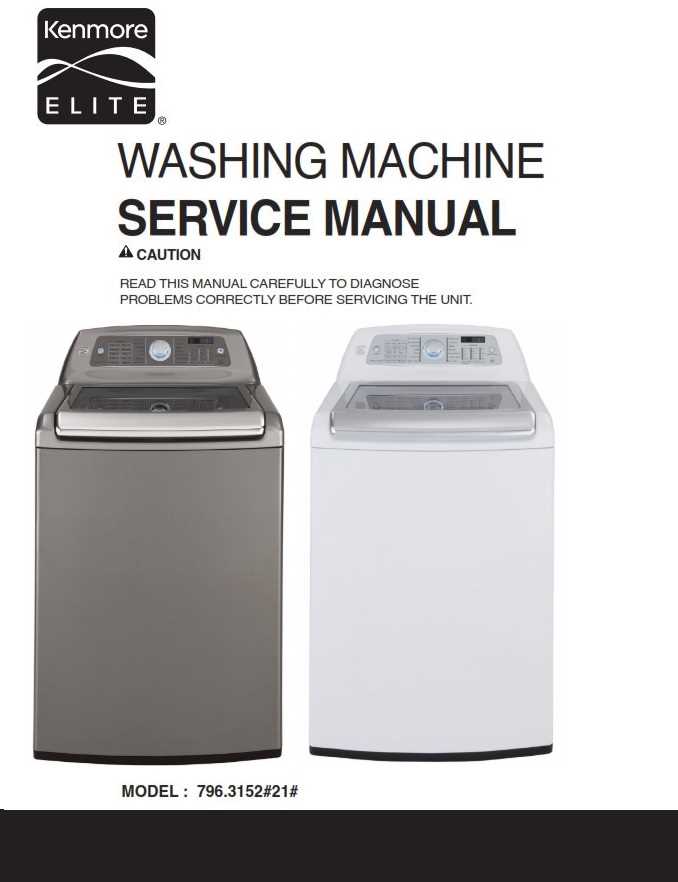 kenmore washing machine owners manual