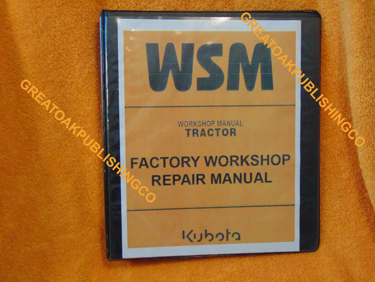 kubota l3400 owners manual