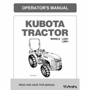 kubota l3940 owners manual