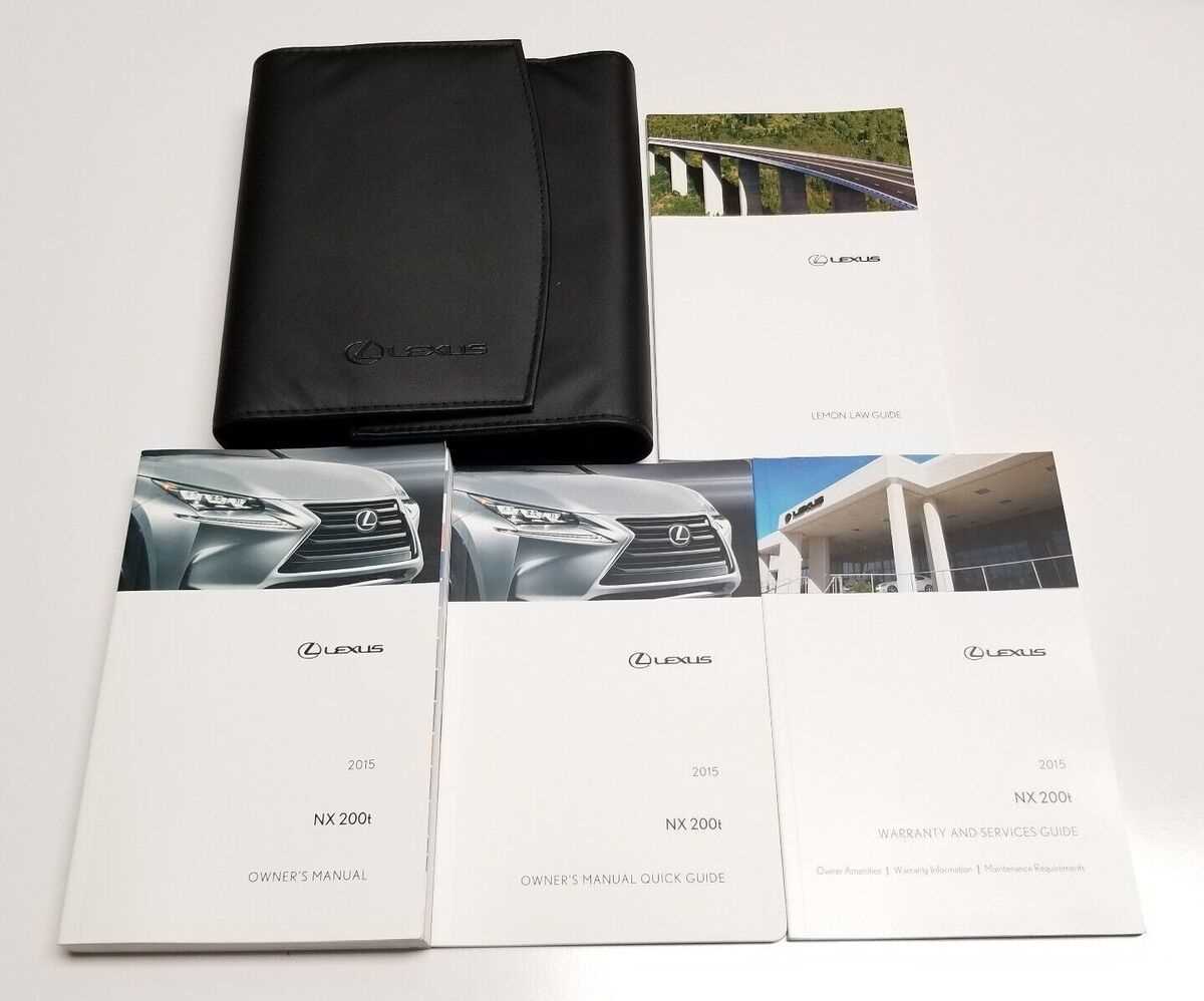 lexus nx 200t owners manual