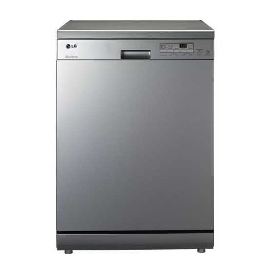 lg dishwasher owners manual