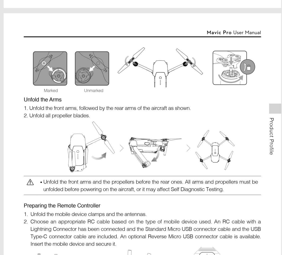 mavic pro owners manual