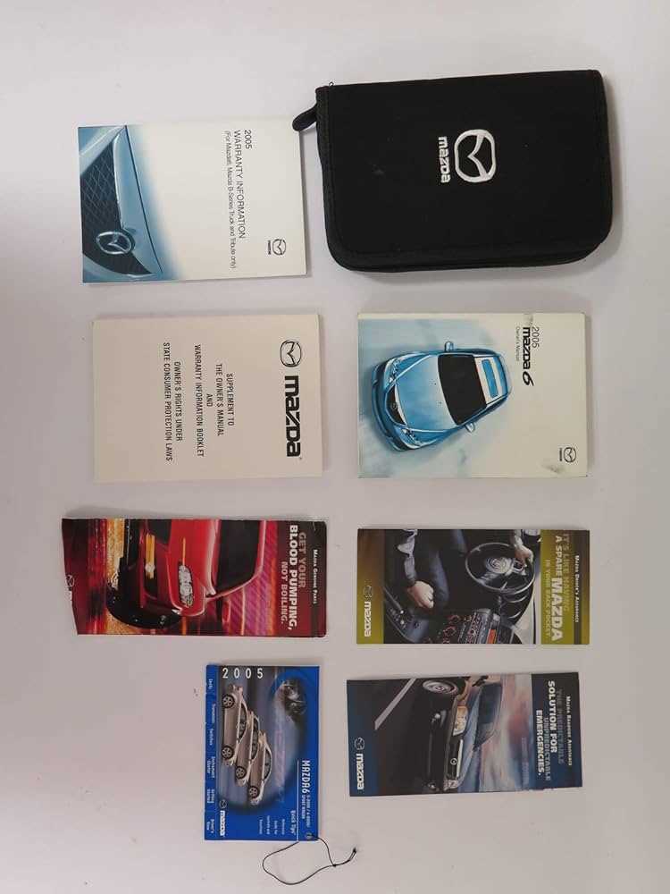 mazda 6 owners manual