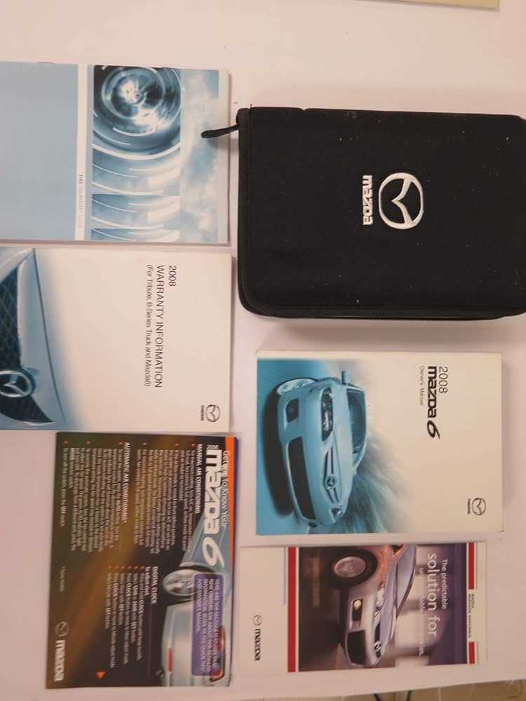mazda 6 owners manual