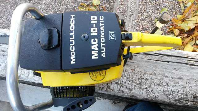 mcculloch mac 10 10 automatic owners manual