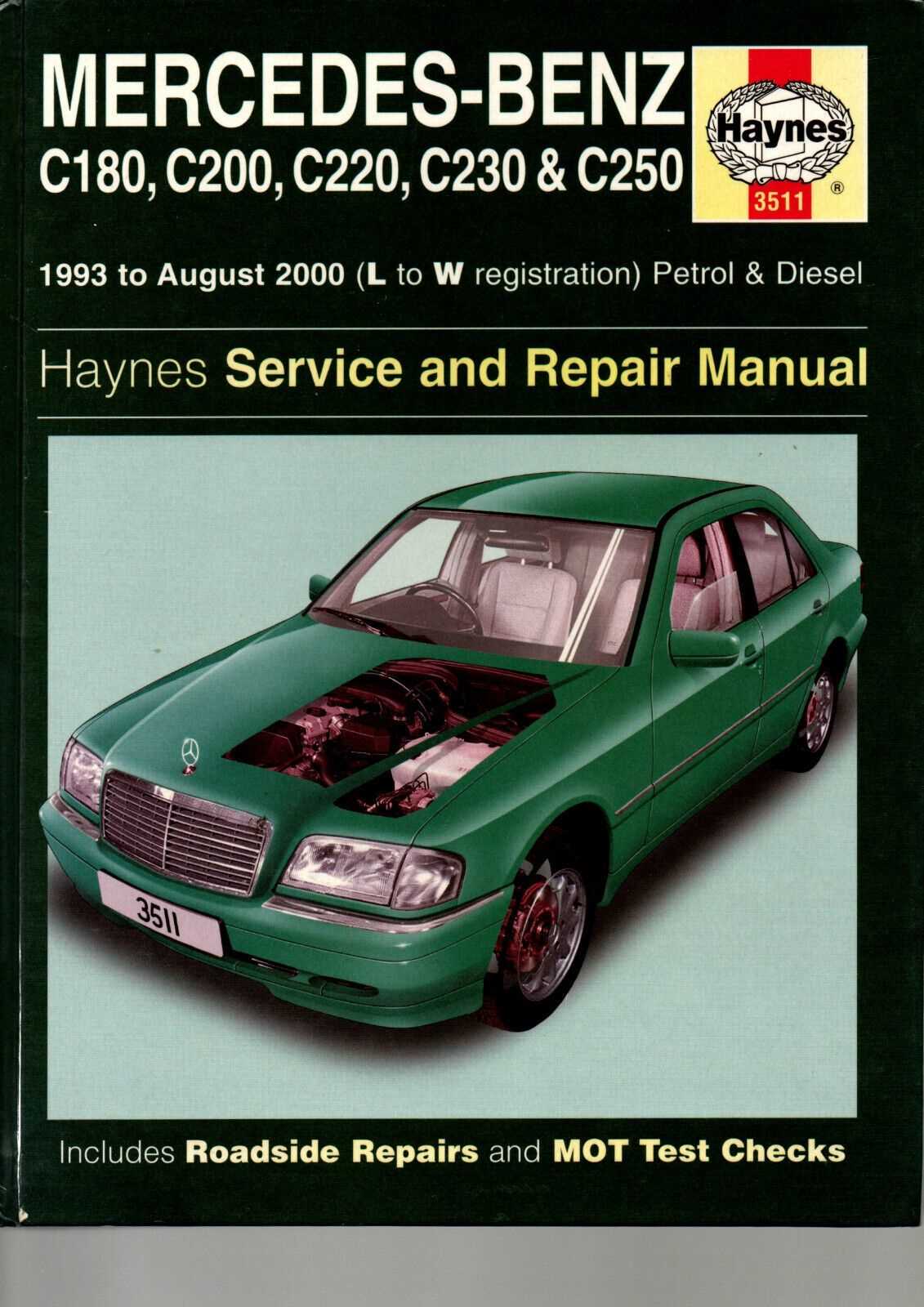 mercedes c250 owners manual