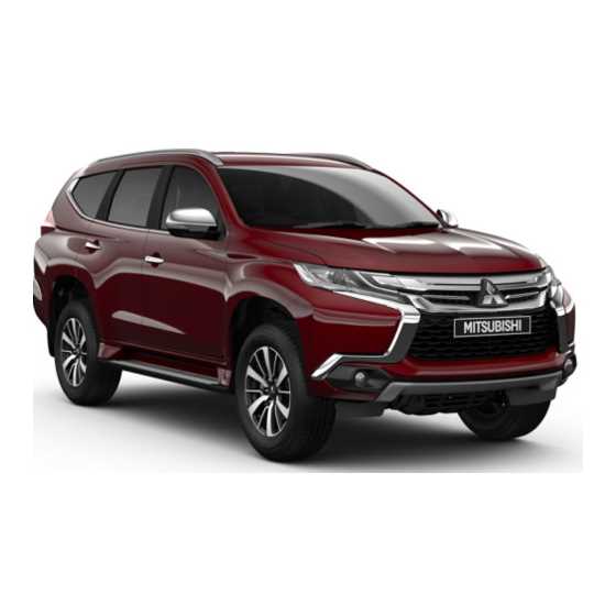 mitsubishi montero sport owners manual