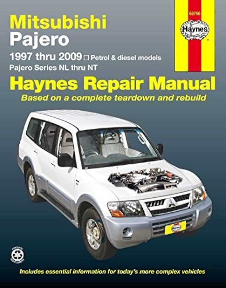 mitsubishi pajero owners manual