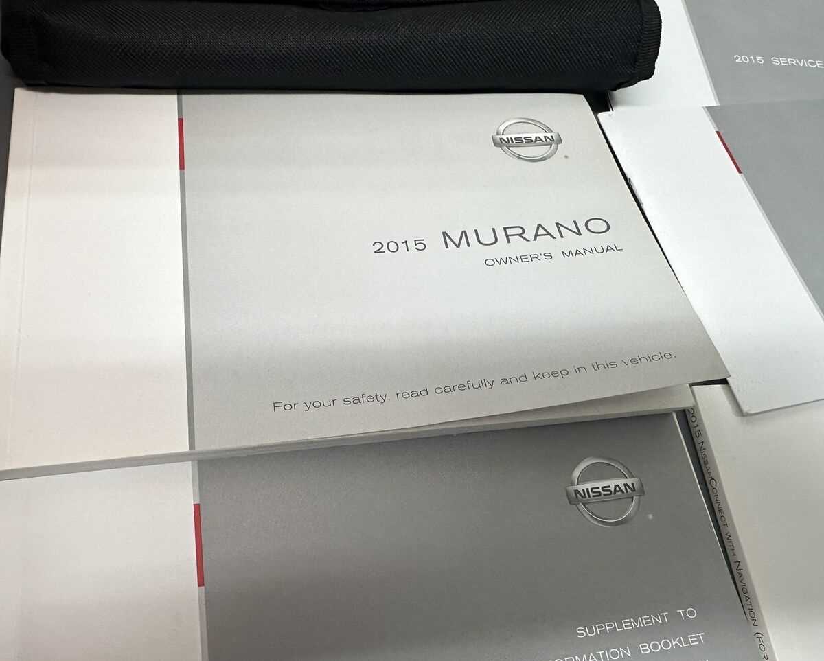 nissan murano owners manual 2015