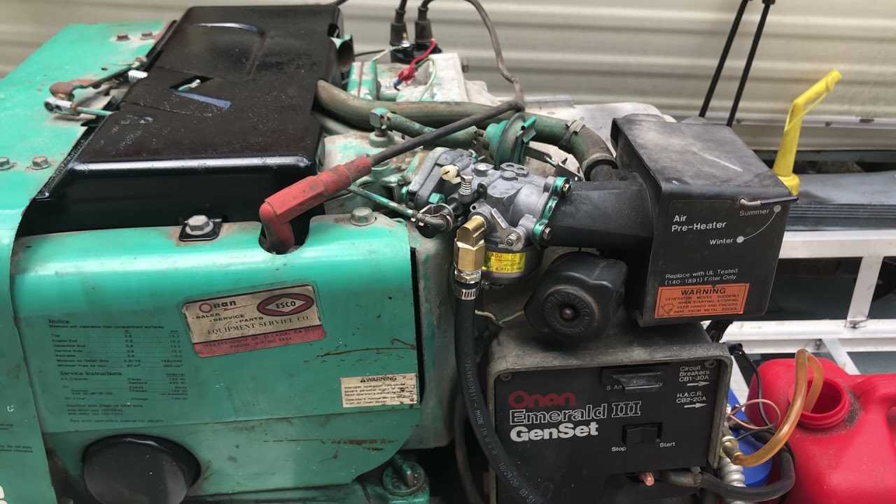 onan emerald 1 genset owners manual