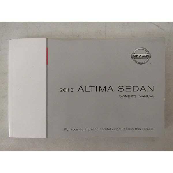 owners manual 2013 nissan altima